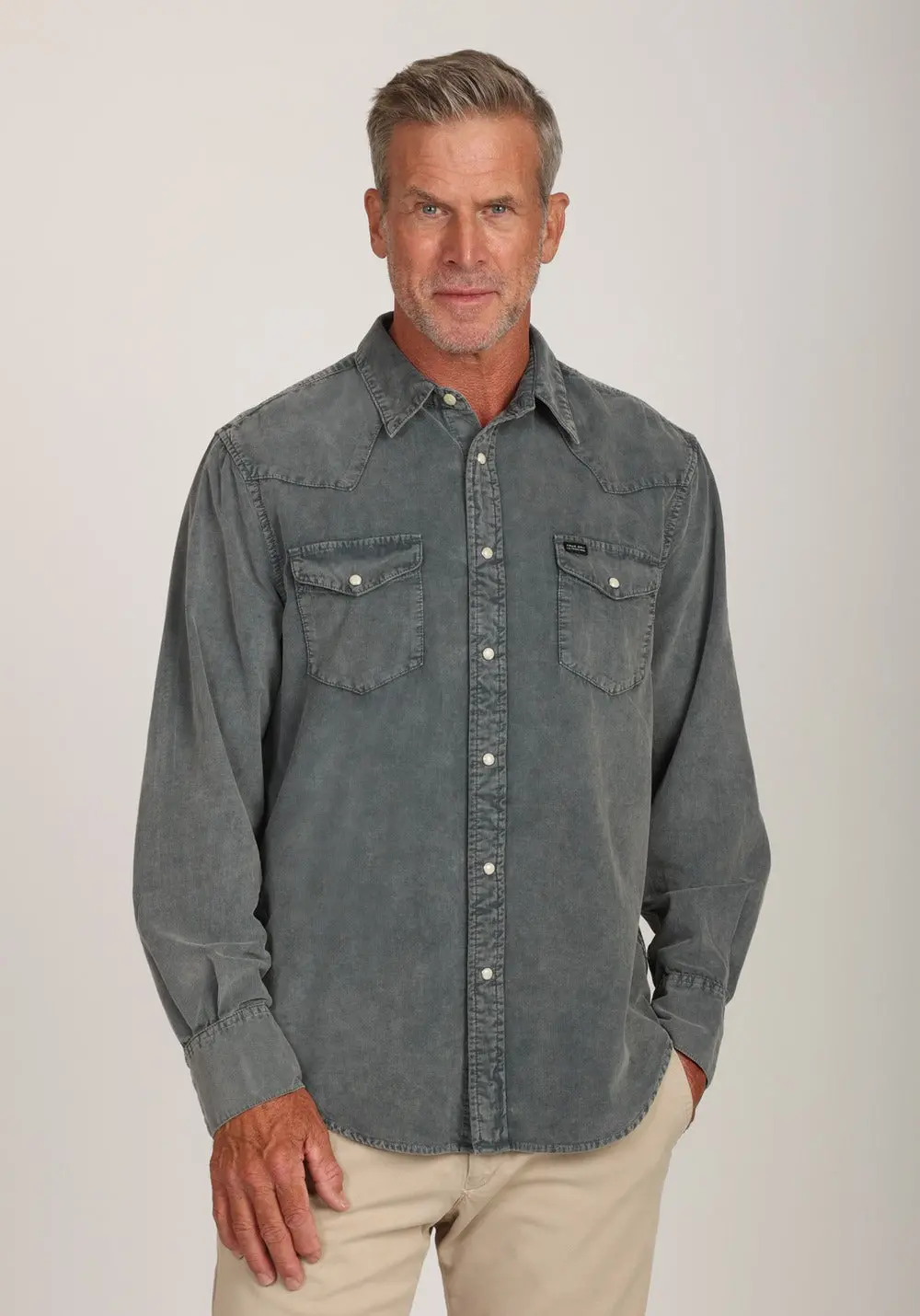 Men's Jackson Cord Western Shirt 1