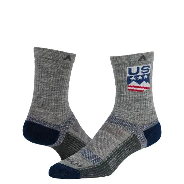 Usa Merino Ultra Cool Lite Mid-Crew Sock 1