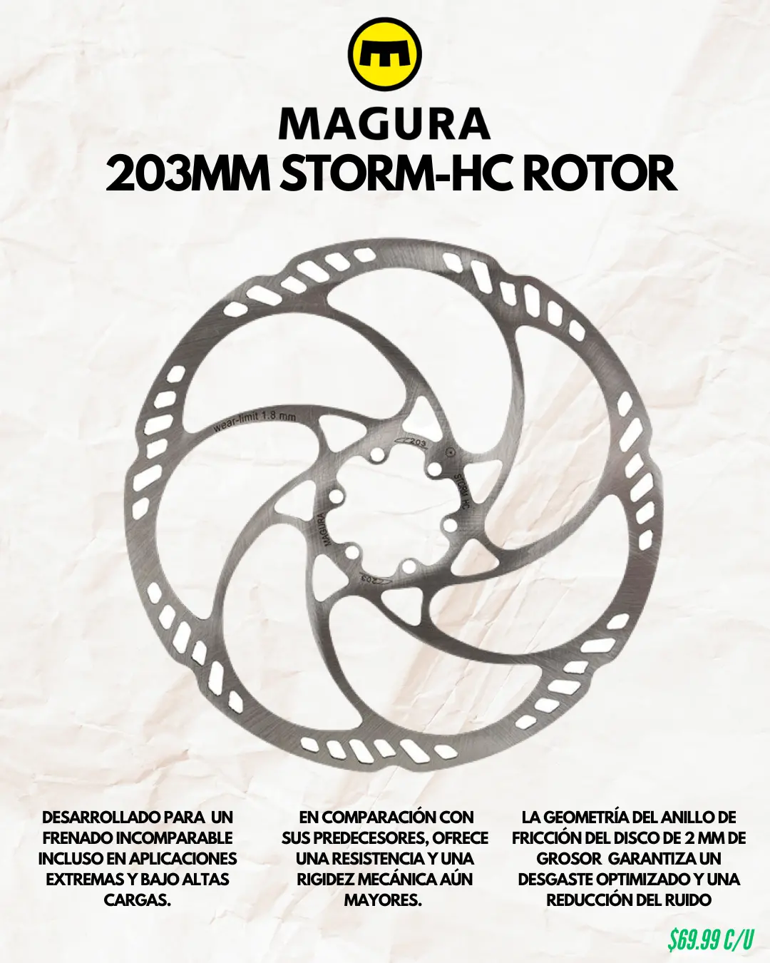 Discos De Rotor Magura Storm-Hc 203Mm 1