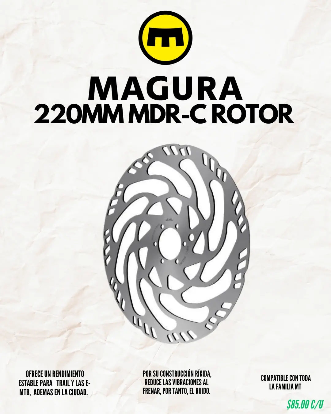 Discos De Rotor Magura Mdr-C 220Mm 1