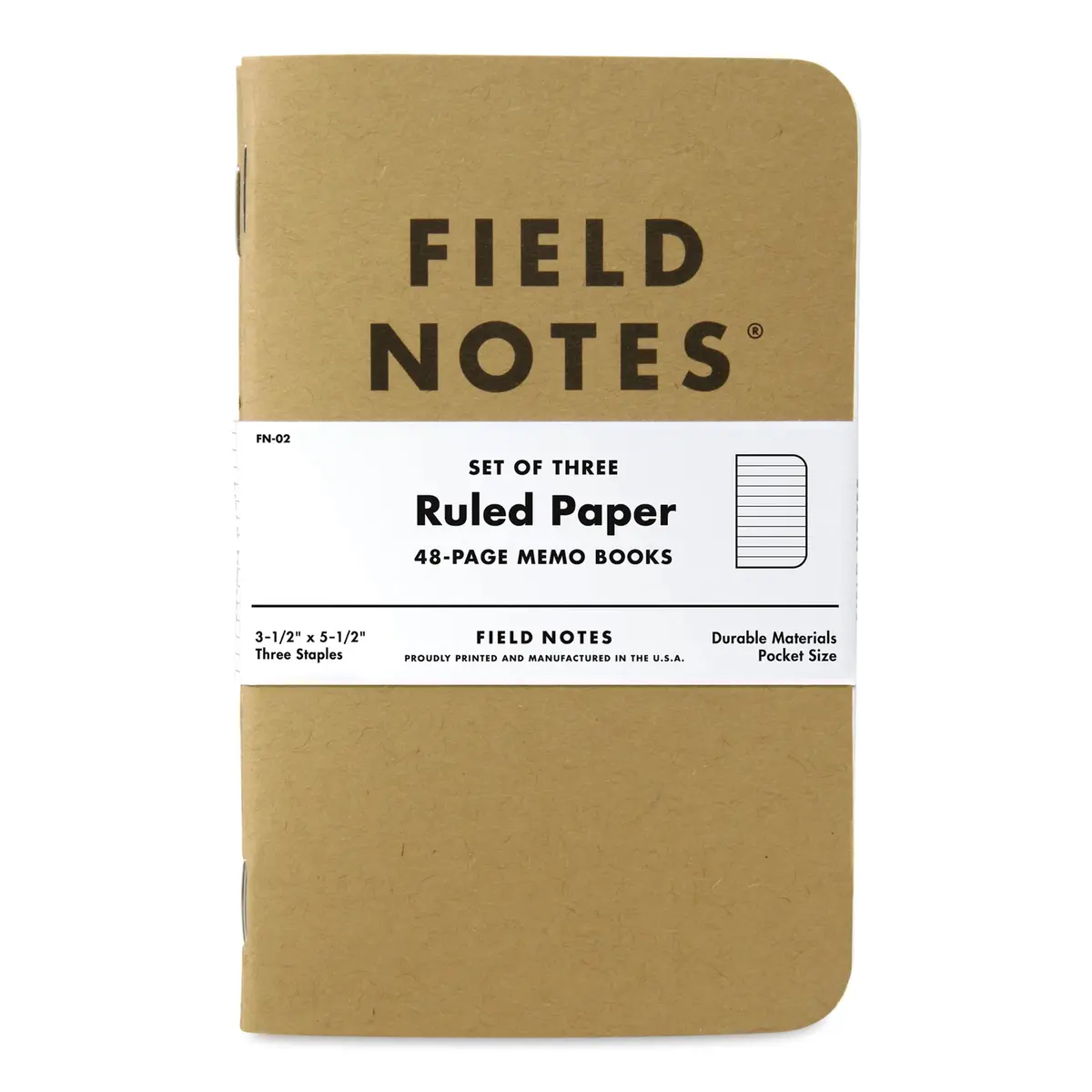 3-Pack Ruled Paper Notebooks 1