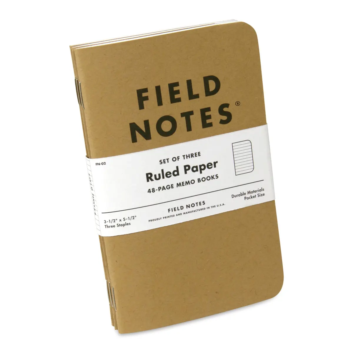 3-Pack Ruled Paper Notebooks 2
