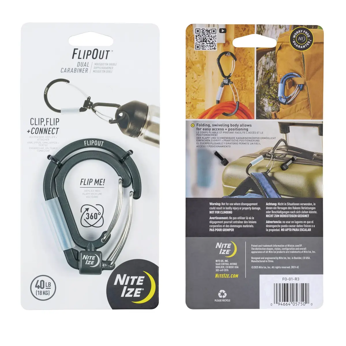 Flipout Dual Carabiner 1