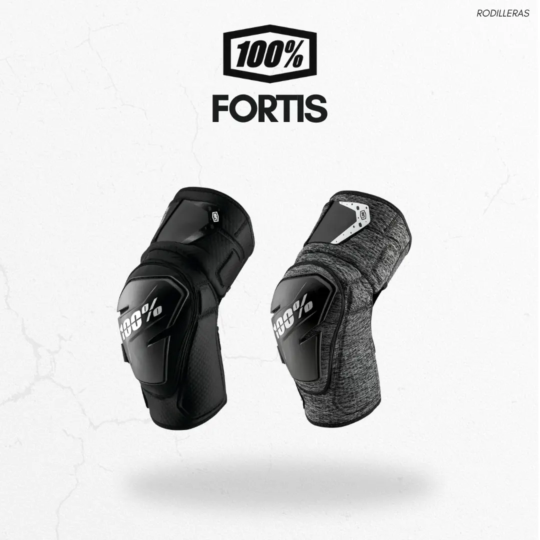 Rodilleras 100% Fortis Para Mtb 3