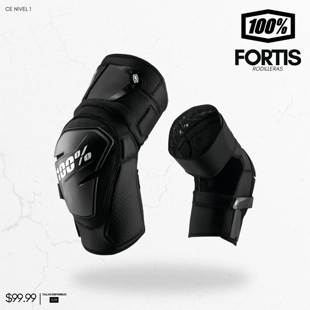 Rodilleras 100% Fortis Para Mtb 1