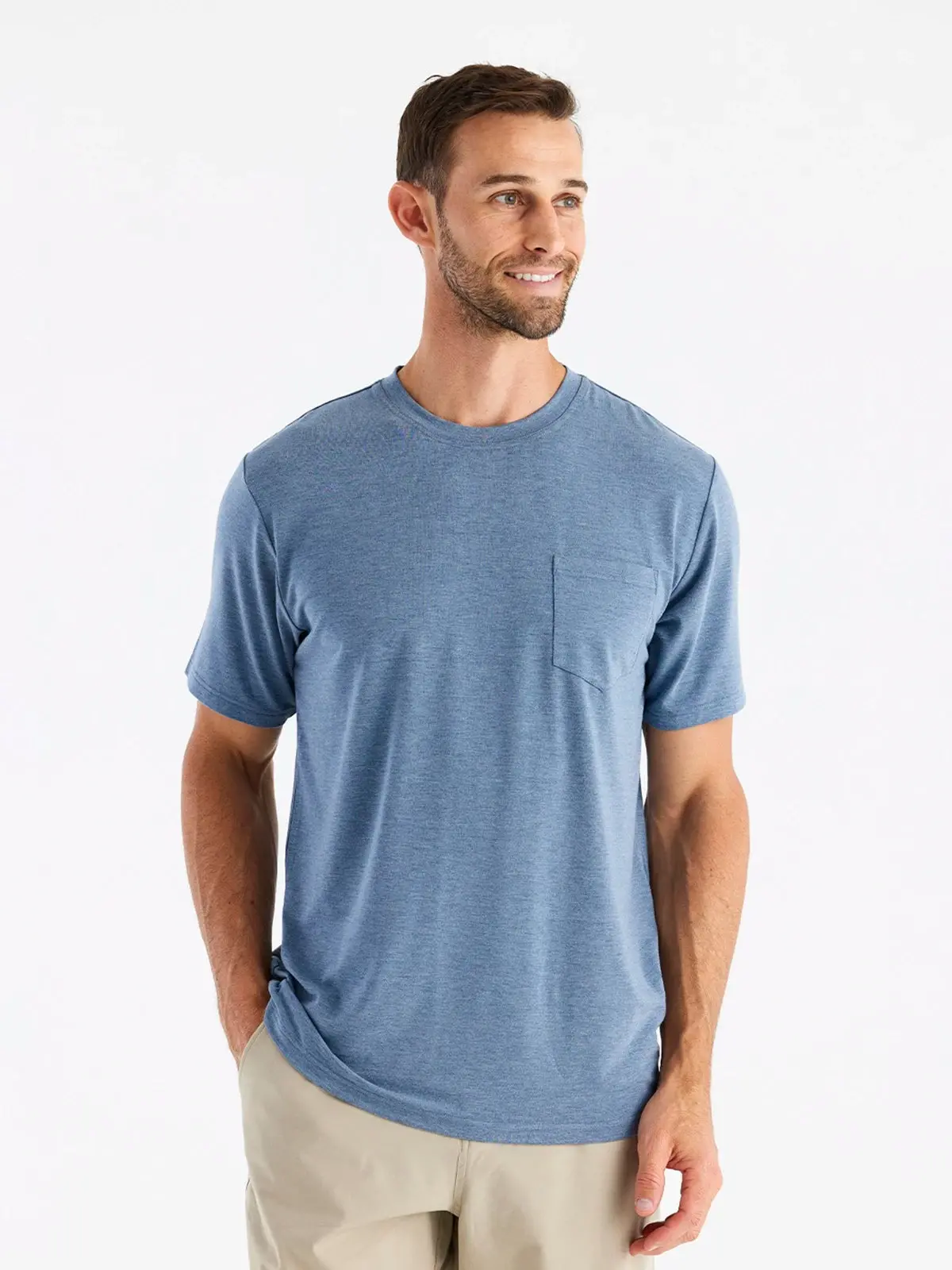 Men's Bamboo Flex Pocket Tee 1