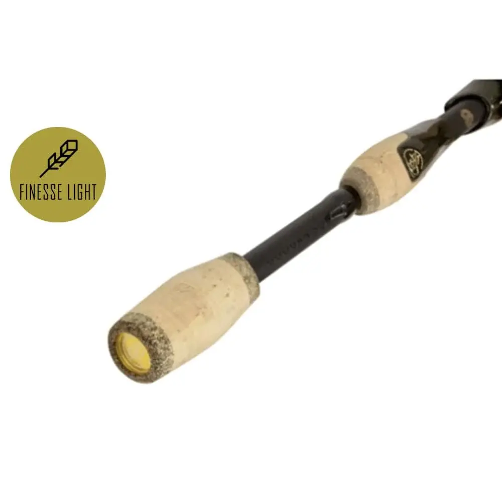 Gold Series Finesse Light Spinning Rod - 6'10" - Medium 1