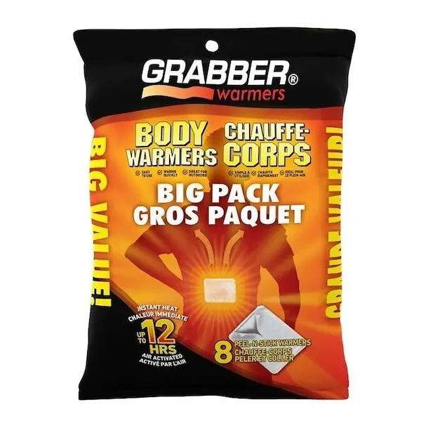 Disposable Adhesive Body Warmer - 8Pk 1