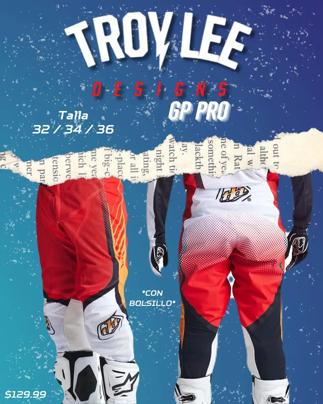 Pantalones Troy Lee Designs Gp Pro 2