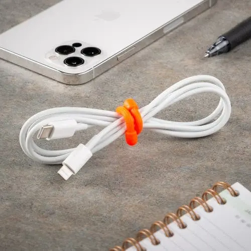 Gear Tie Original Reusable Rubber 3In Twist Tie - 4Pk 2