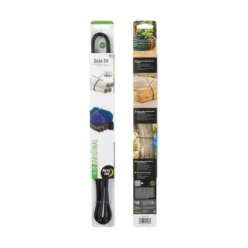 Gear Tie Original Reusable Rubber 64In Twist Tie 1