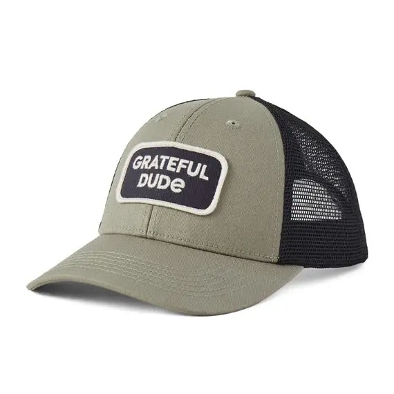 Grateful Dude Patch Trucker Hat 1