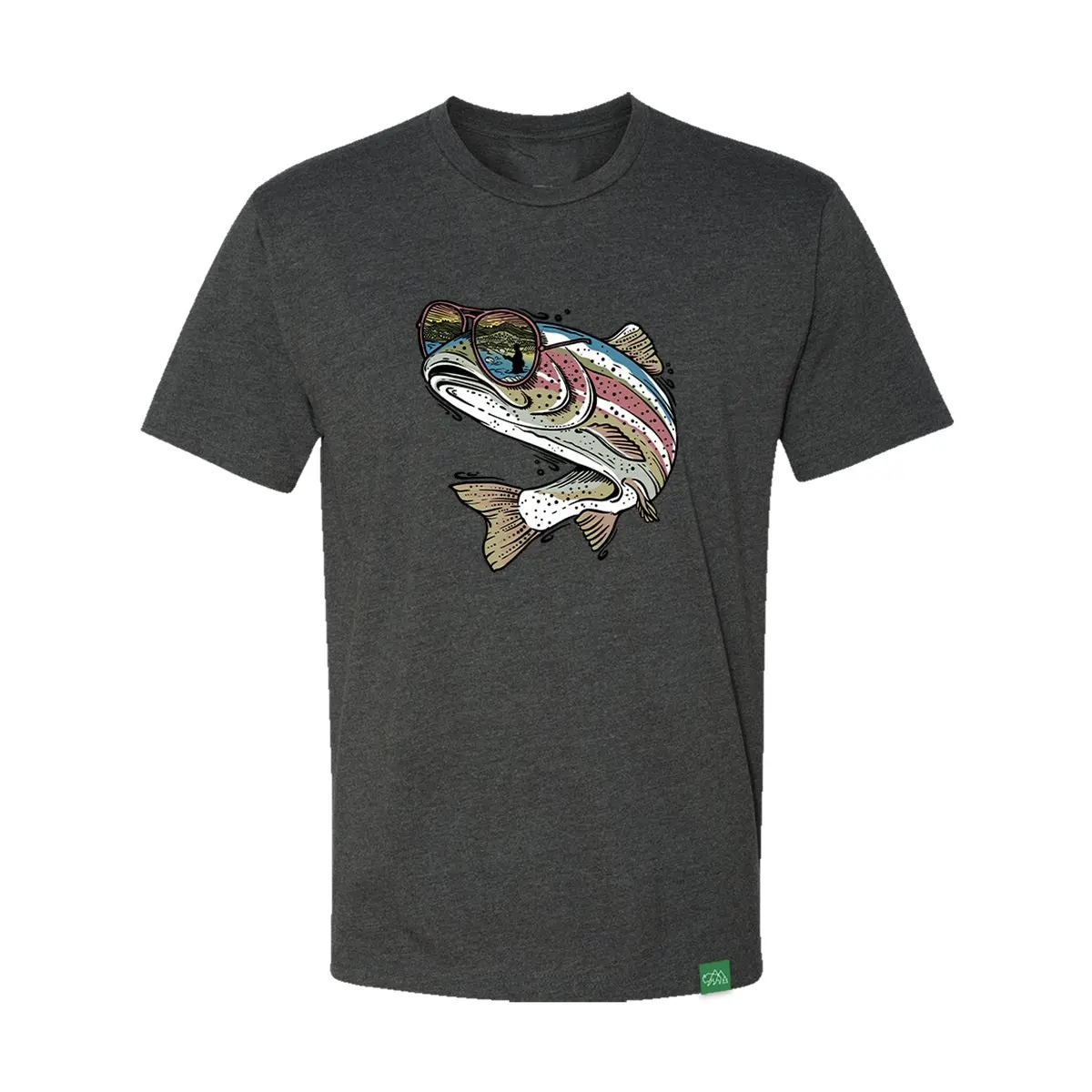 Miami Vice Rainbow Trout T-Shirt 1