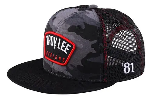 Gorra Troy Lee Designs Jockey Bolt Pacth Camo Blk 1