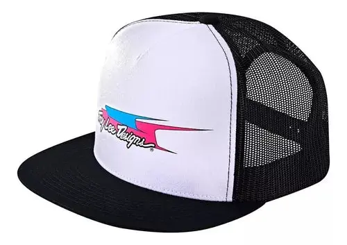 Gorra Troy Lee Designs Aero White/Blk Trucker 1