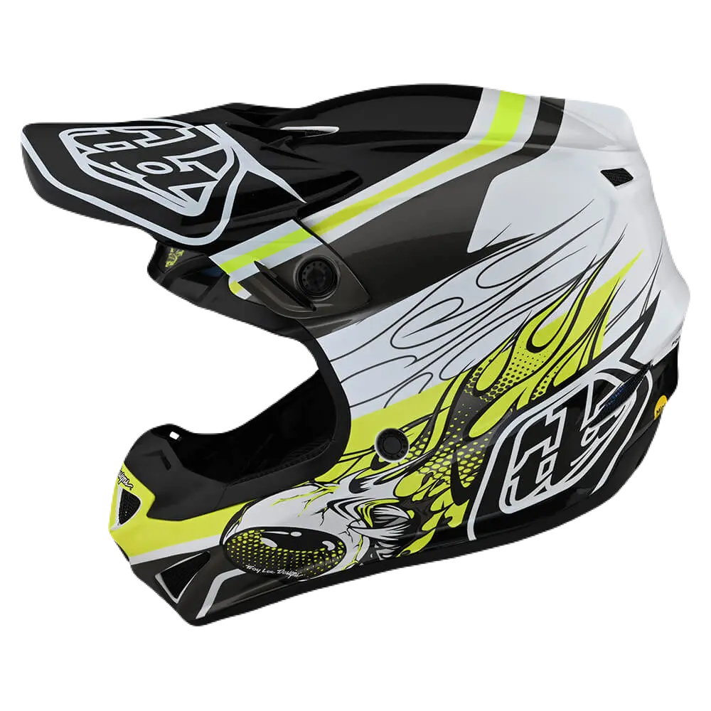 Cascos Troy Lee Designs Se4 Mips Youth De Niño 1