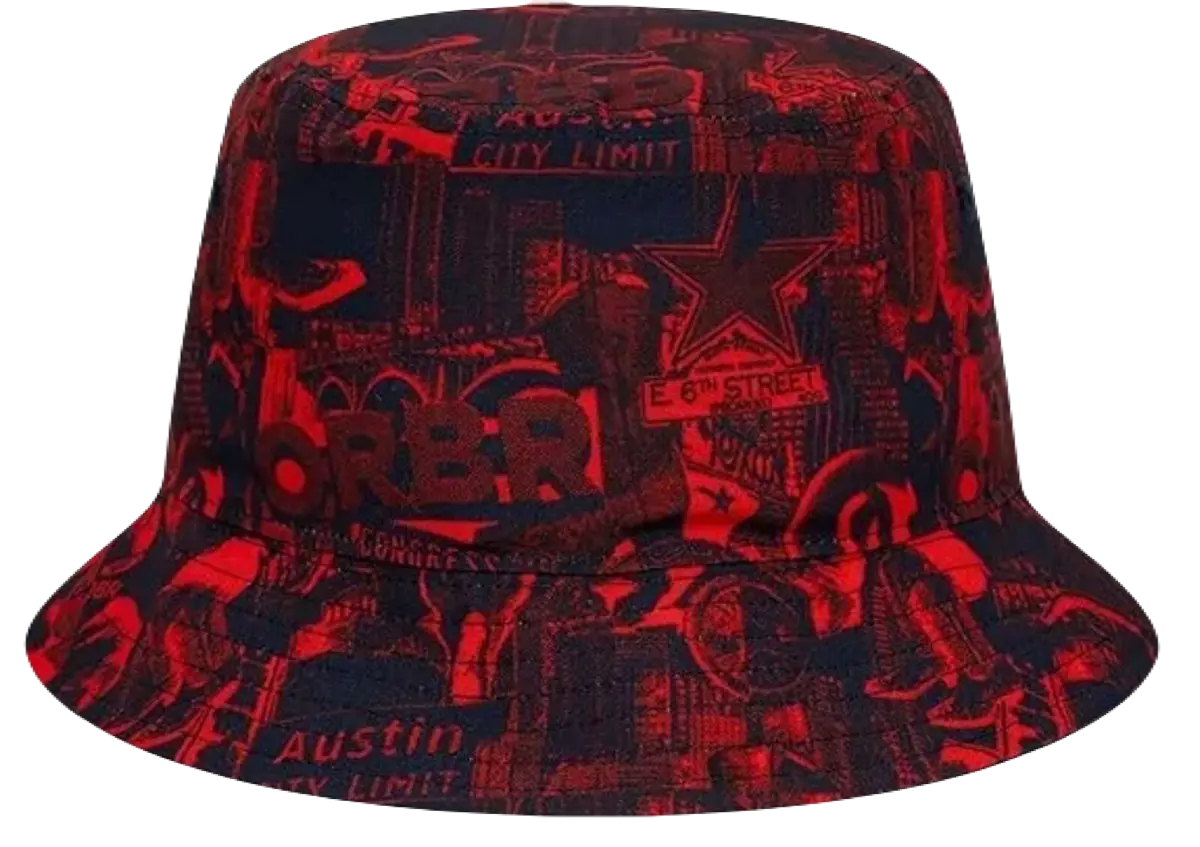 Bucket Hat Formula 1 Redbull Racing Austin Tapered 2