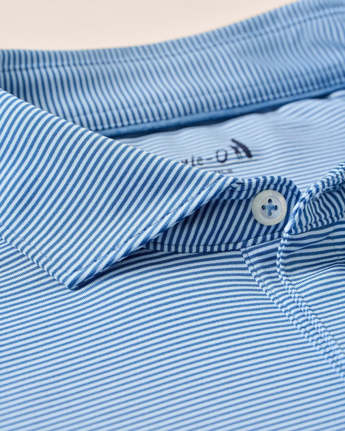 Men's Lyndon Striped Performance Jersey Polo 4