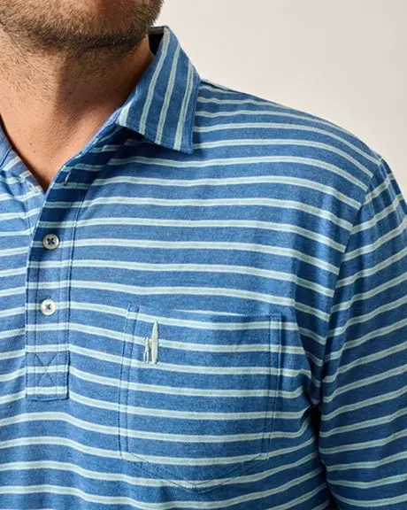 Men's Original 4-Button Polo - Matthis Stripe 3