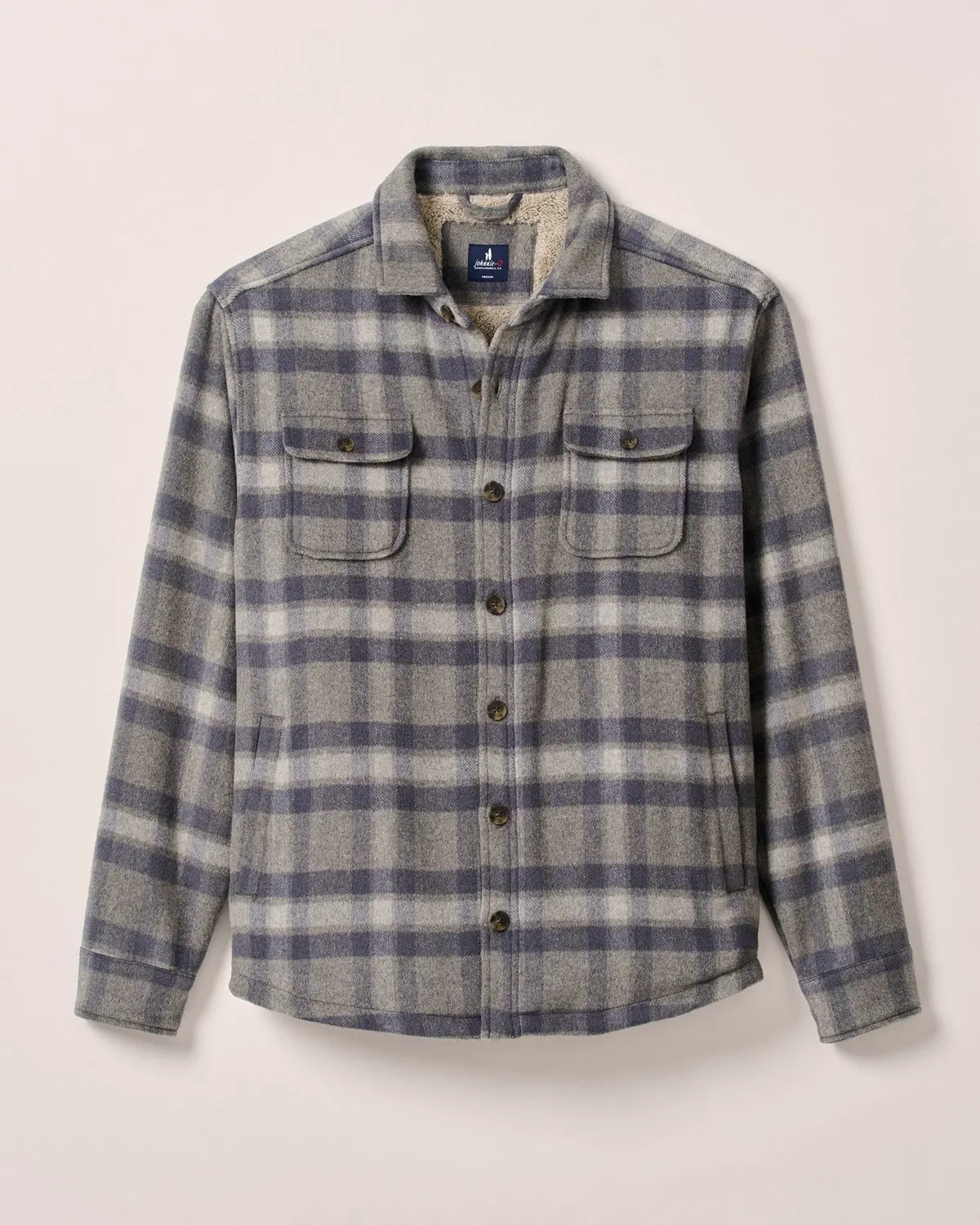 Men's Hassler Cashmere Blend Sherpa-Lined Shacket 4