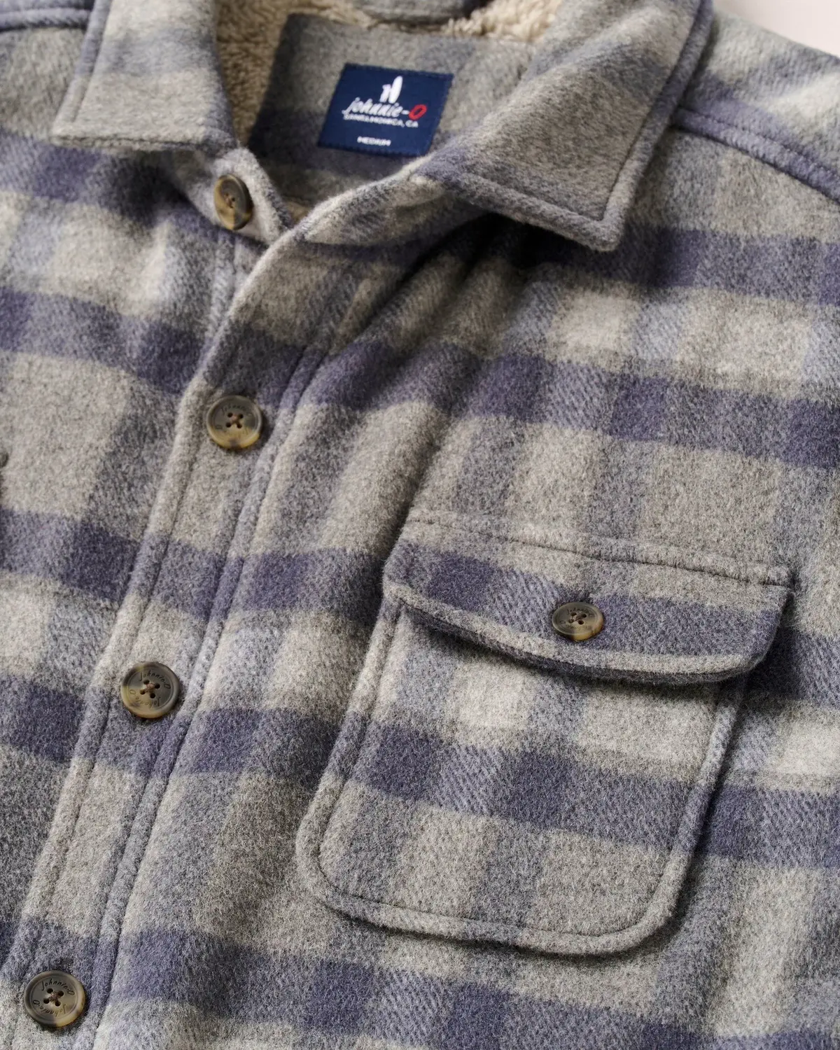 Men's Hassler Cashmere Blend Sherpa-Lined Shacket 5