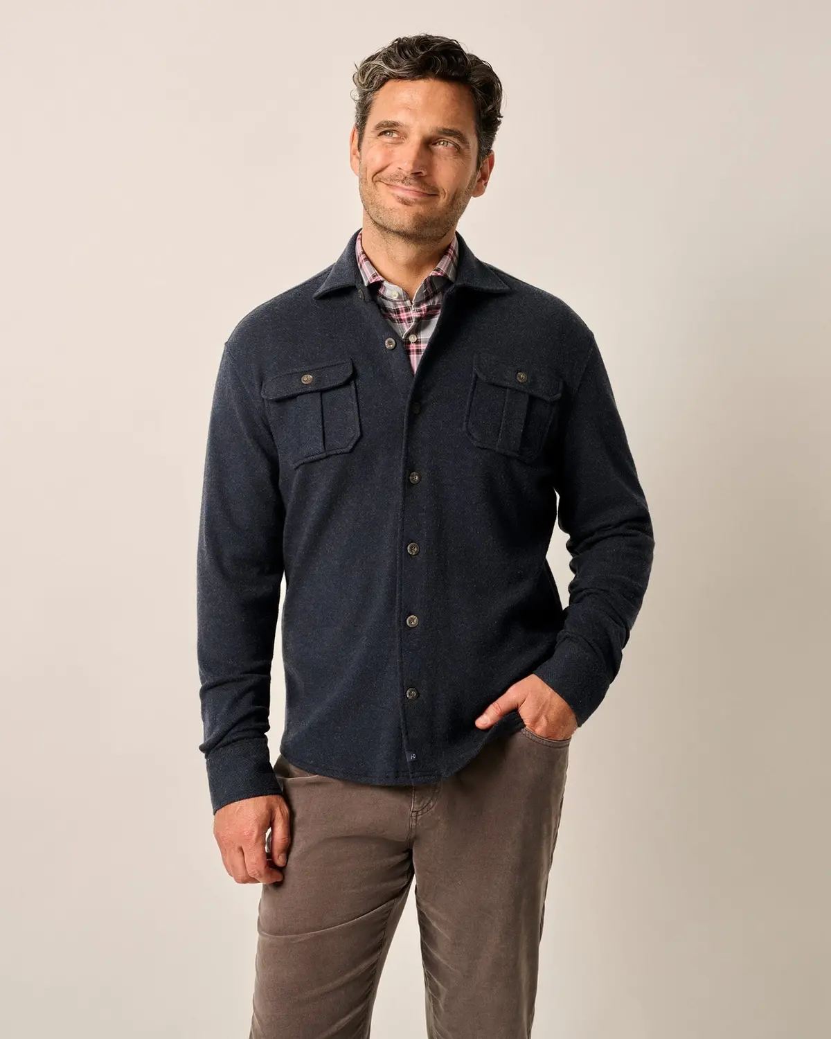 Briggs Stretch Flannel Lodge Shirt 1
