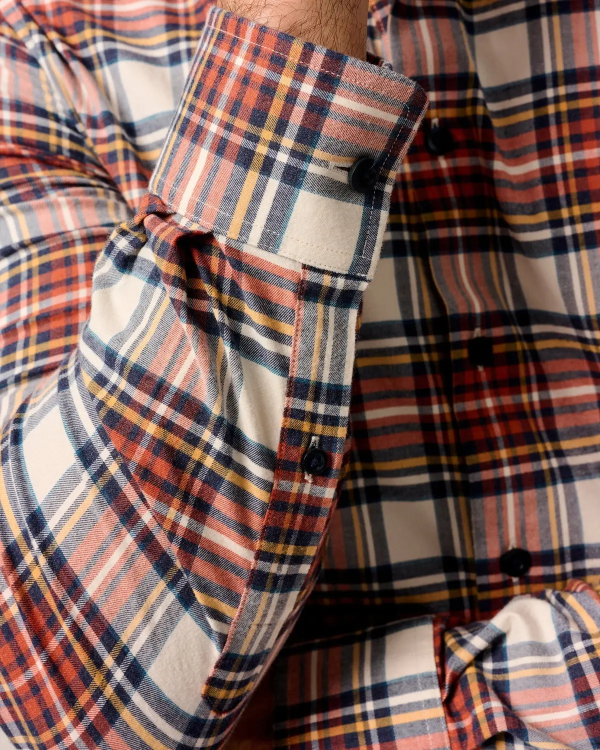 Men's Performance Flannel Button Down Shirt - Knick 3