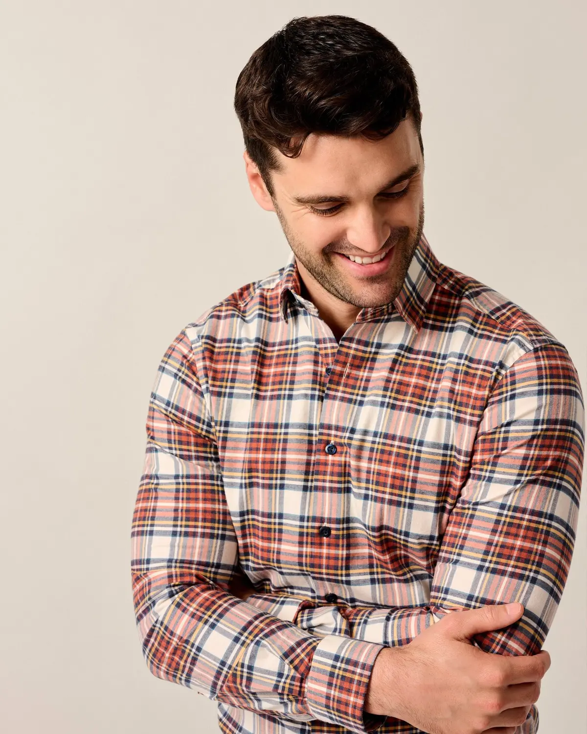 Men's Performance Flannel Button Down Shirt - Knick 4
