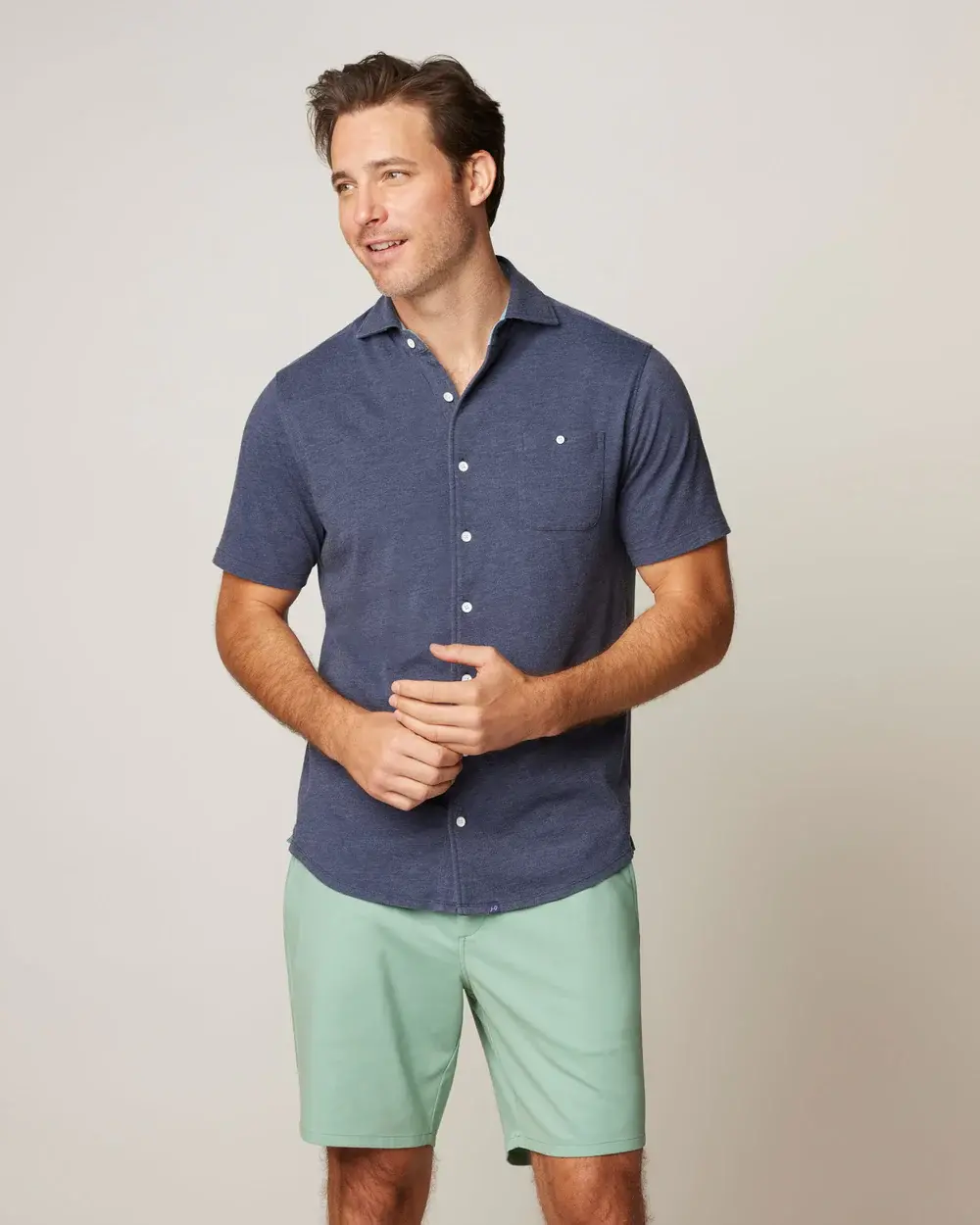 Men's Crouch Hangin' Out Button Up Shirt 1