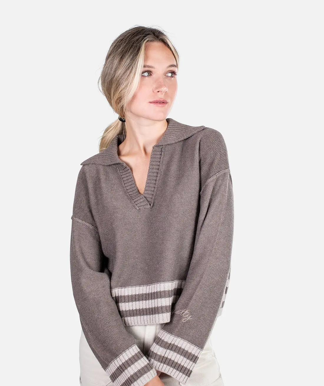 Women's Tybee Henley Sweater 1