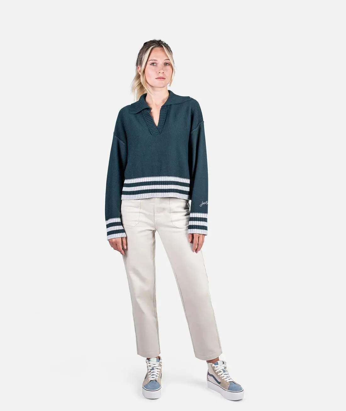 Women's Tybee Henley Sweater 1