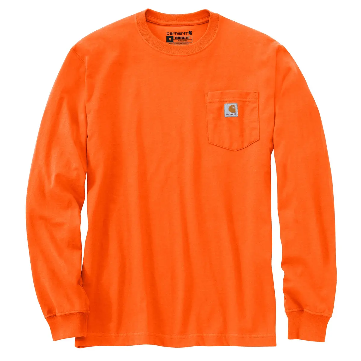 Loose Fit Heavyweight Long-Sleeve Pocket T-Shirt 1
