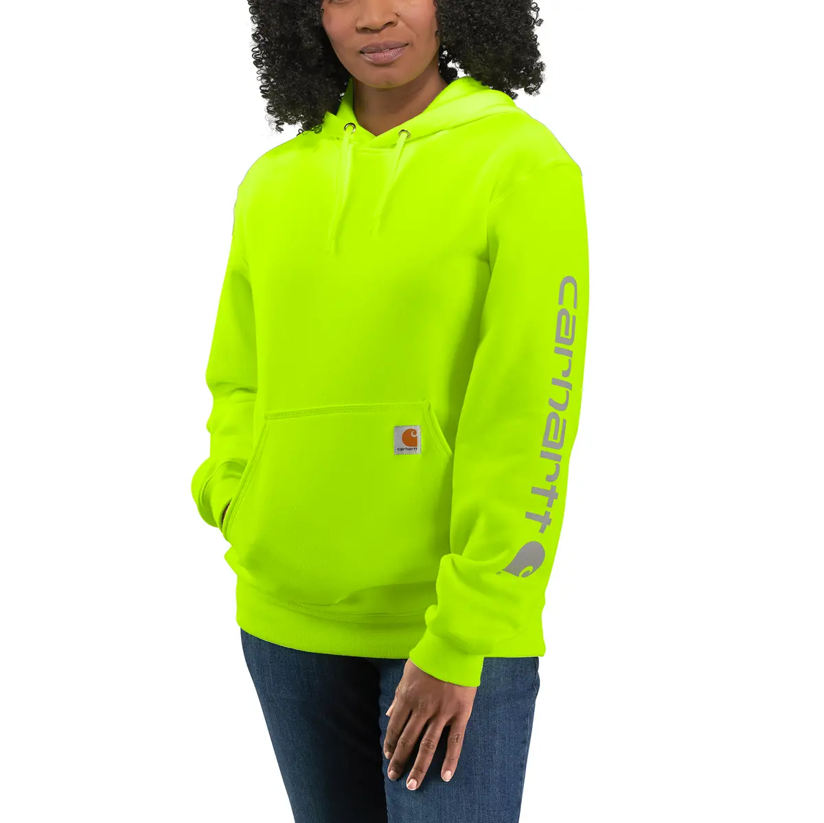 Loose Fit Midweight Logo Sleeve Graphic Sweatshirt 1