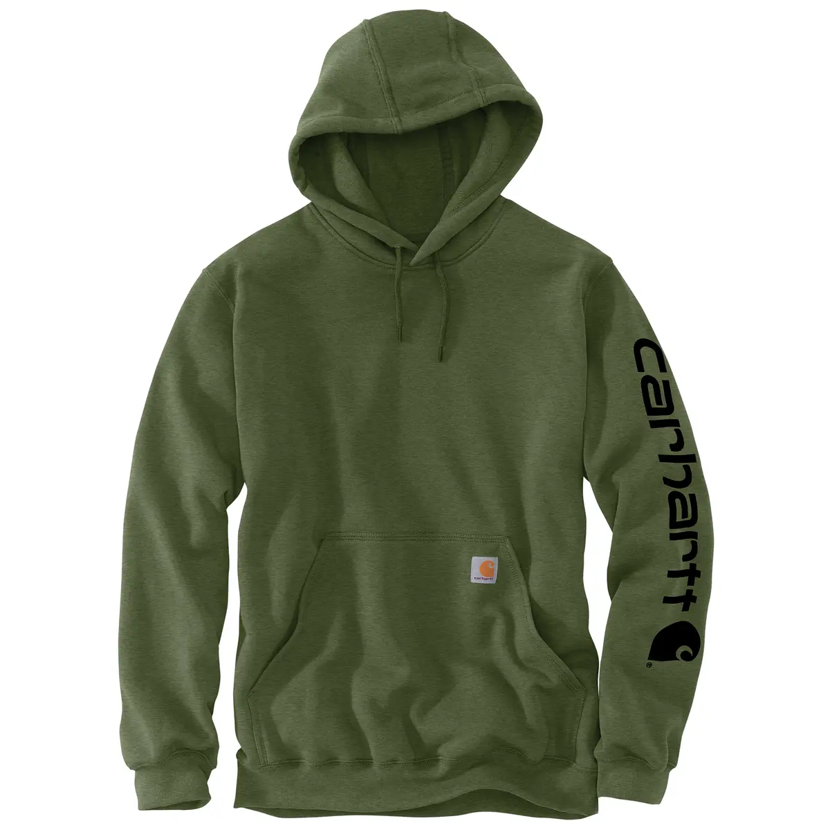 Men's Loose Fit Midweight Logo Sleeve Graphic Sweatshirt 1