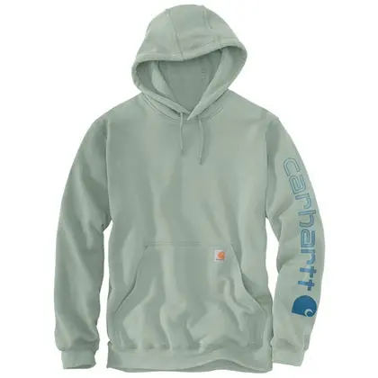 Men's Loose Fit Midweight Logo Sleeve Graphic Sweatshirt 1