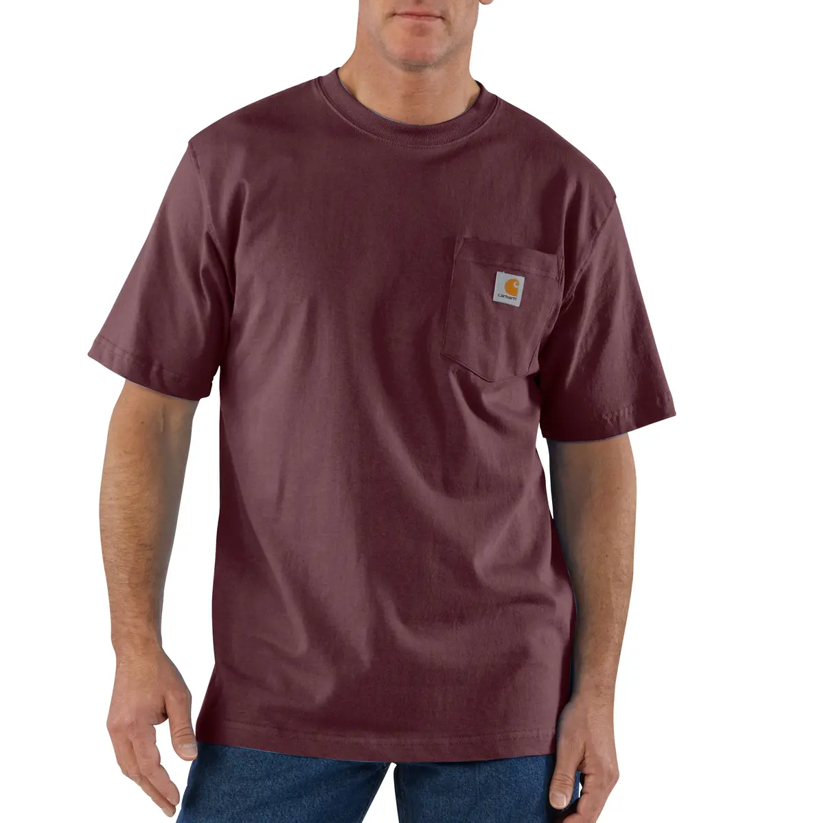 Men's Loose Fit Heavyweight Short-Sleeve Pocket T-Shirt 2