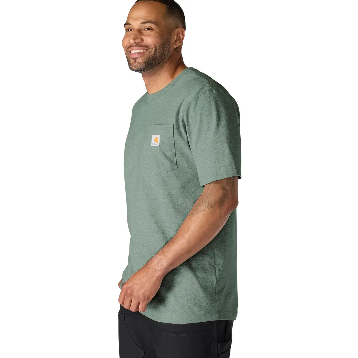 Men's Loose Fit Heavyweight Short-Sleeve Pocket T-Shirt 2