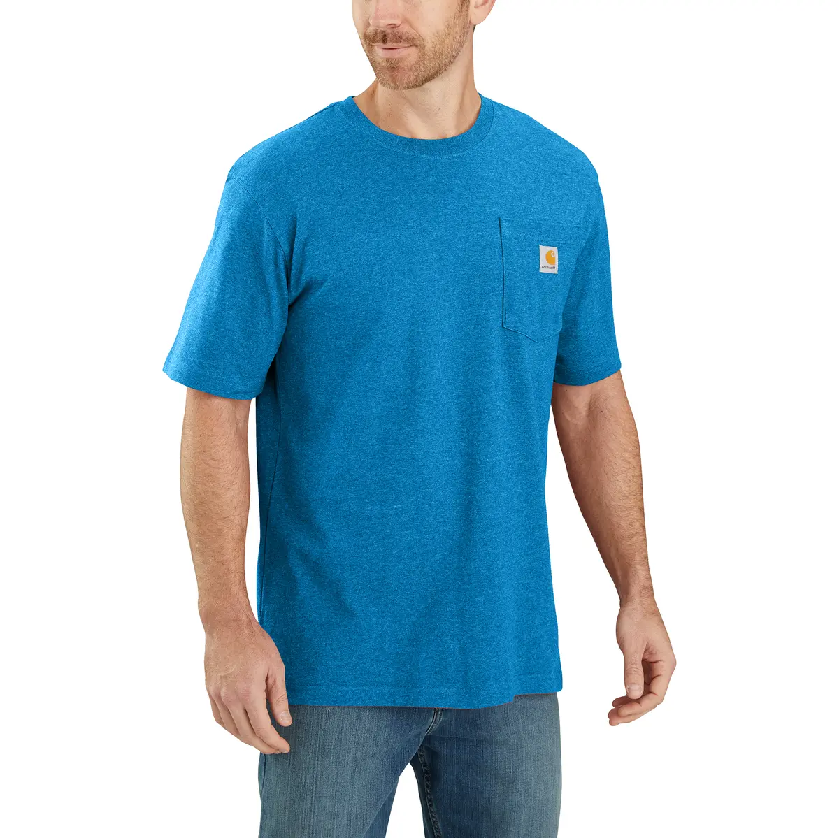 Men's Loose Fit Heavyweight Short-Sleeve Pocket T-Shirt 2
