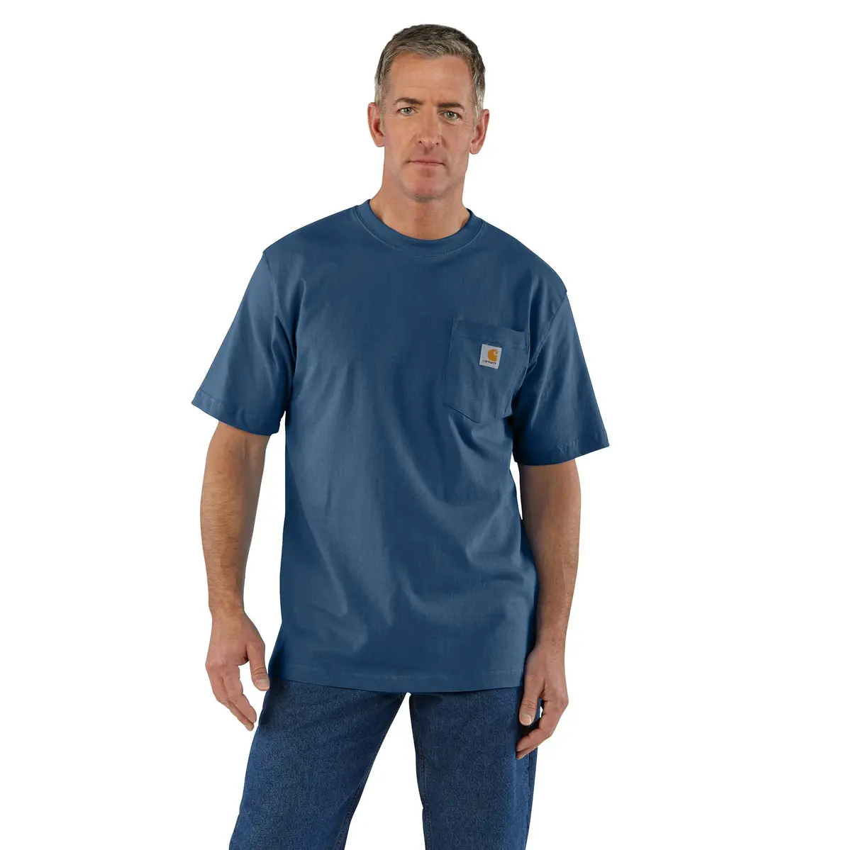 Men's Loose Fit Heavyweight Short-Sleeve Pocket T-Shirt 1