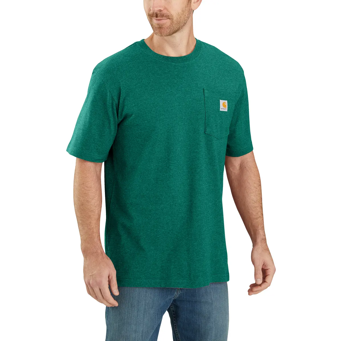 Men's Loose Fit Heavyweight Short-Sleeve Pocket T-Shirt 2