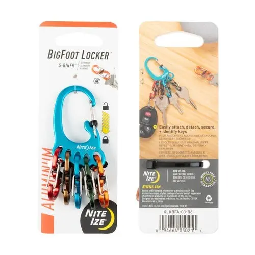 Bigfoot Locker Keyrack-Aluminum 1