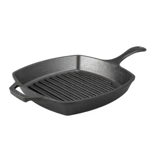 Cast Iron Square Grill Pan - 10.5In 1