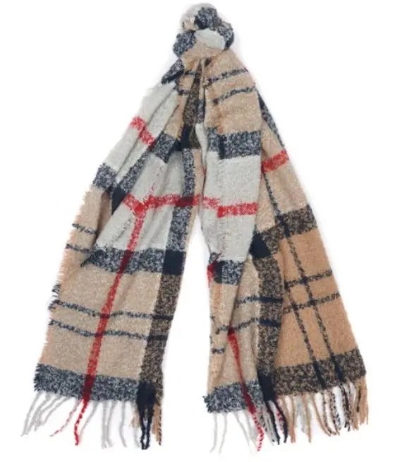 Tartan Boucle Scarf 1