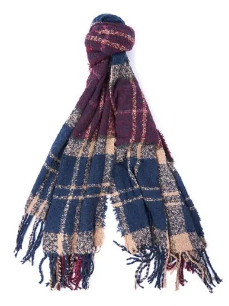 Tartan Boucle Scarf 1