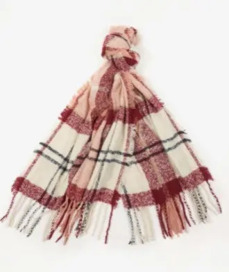 Tartan Boucle Scarf 1