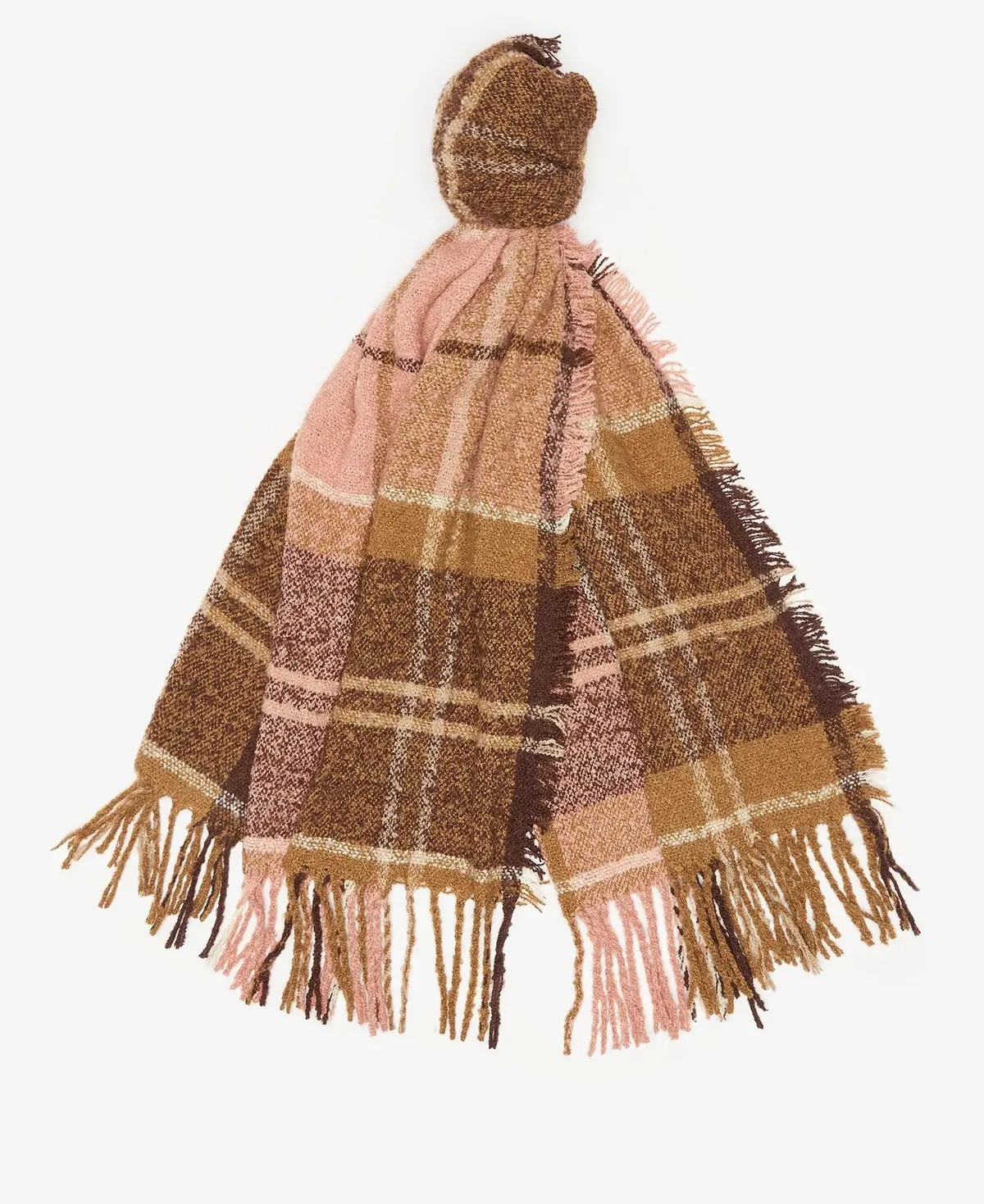 Tartan Boucle Scarf 1