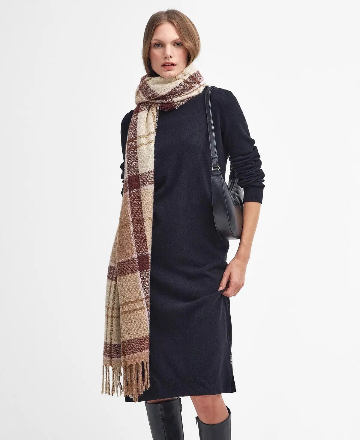 Tartan Boucle Scarf 1