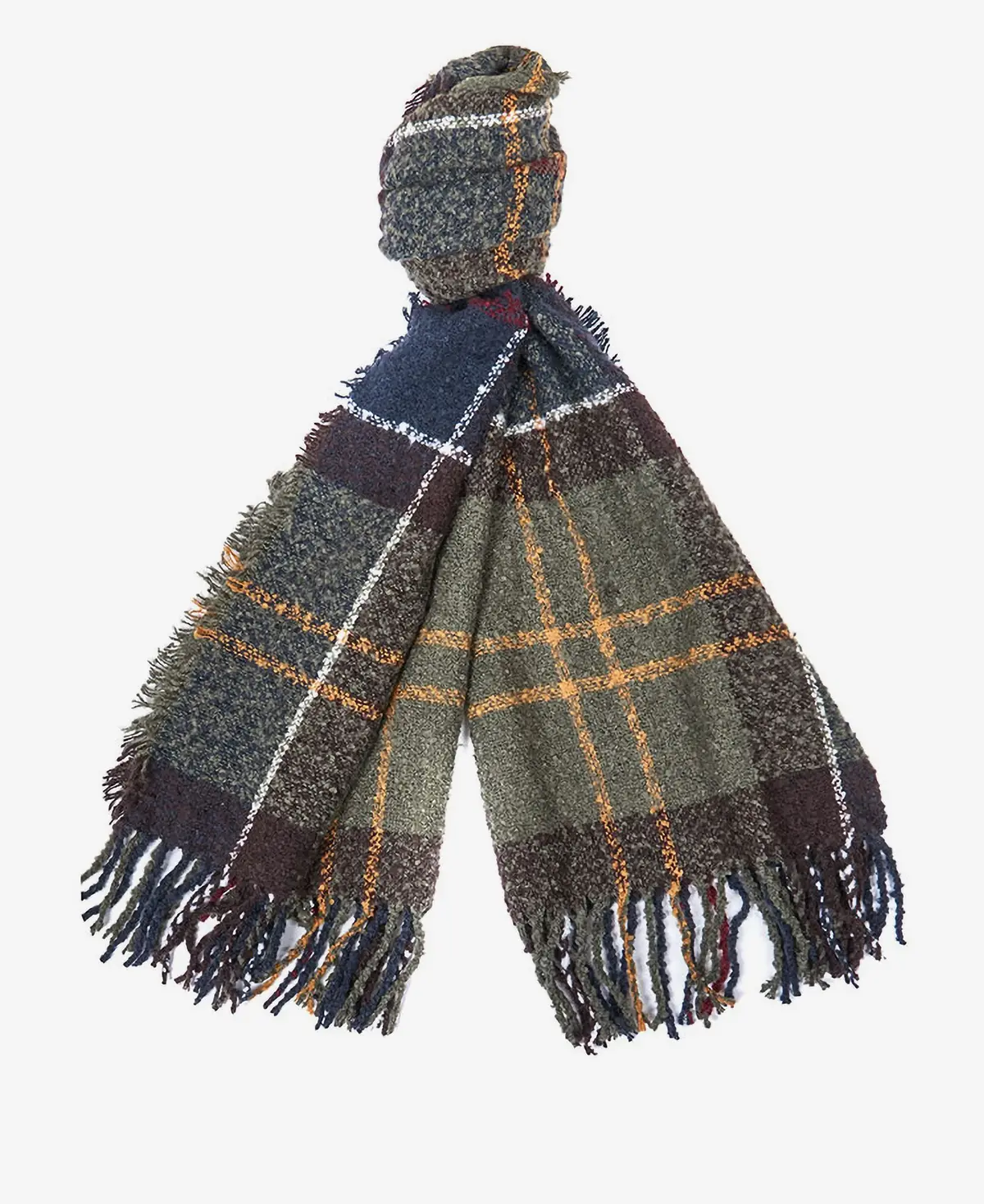 Tartan Boucle Scarf 1