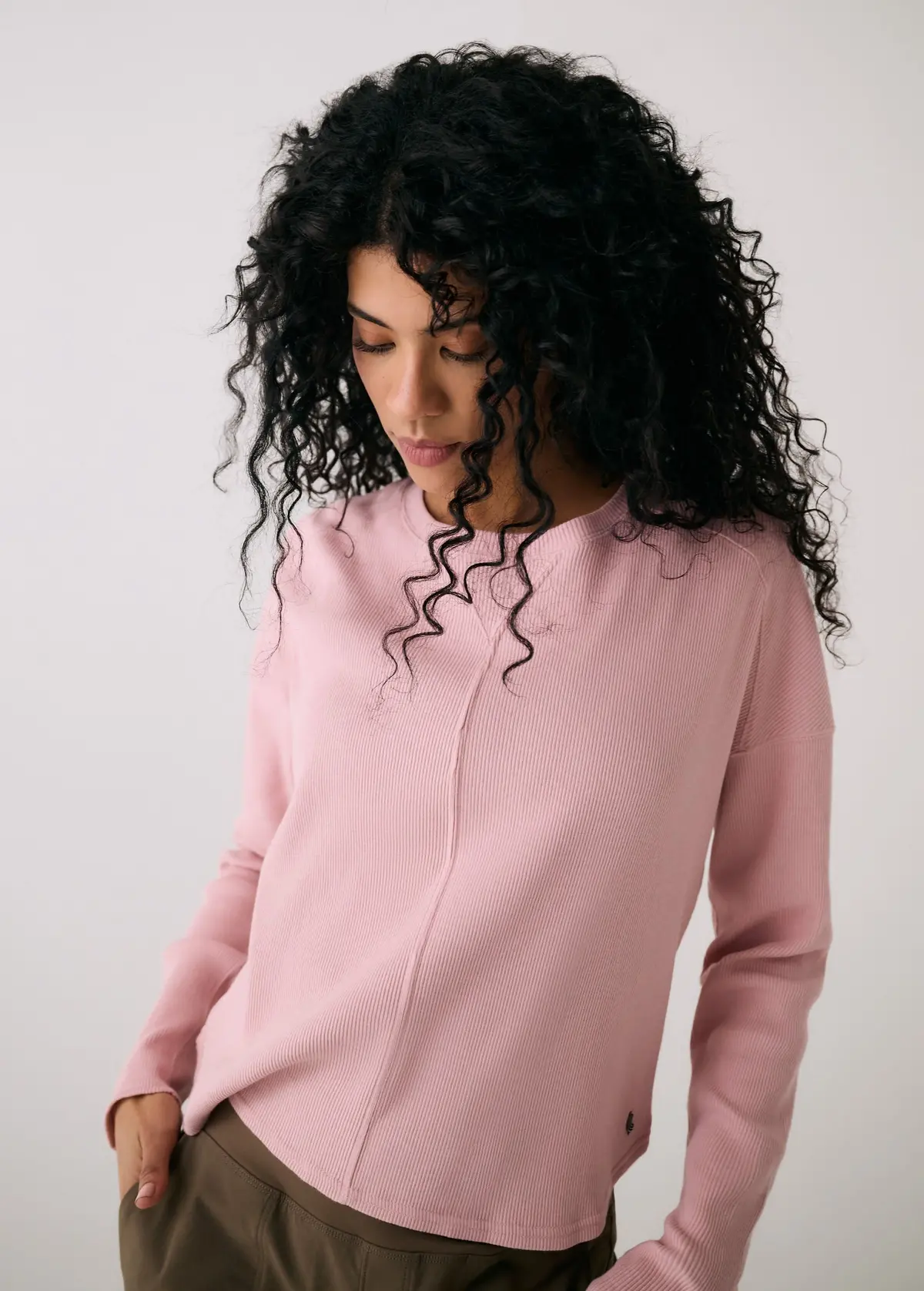Classic Crew Long Sleeve Top 1