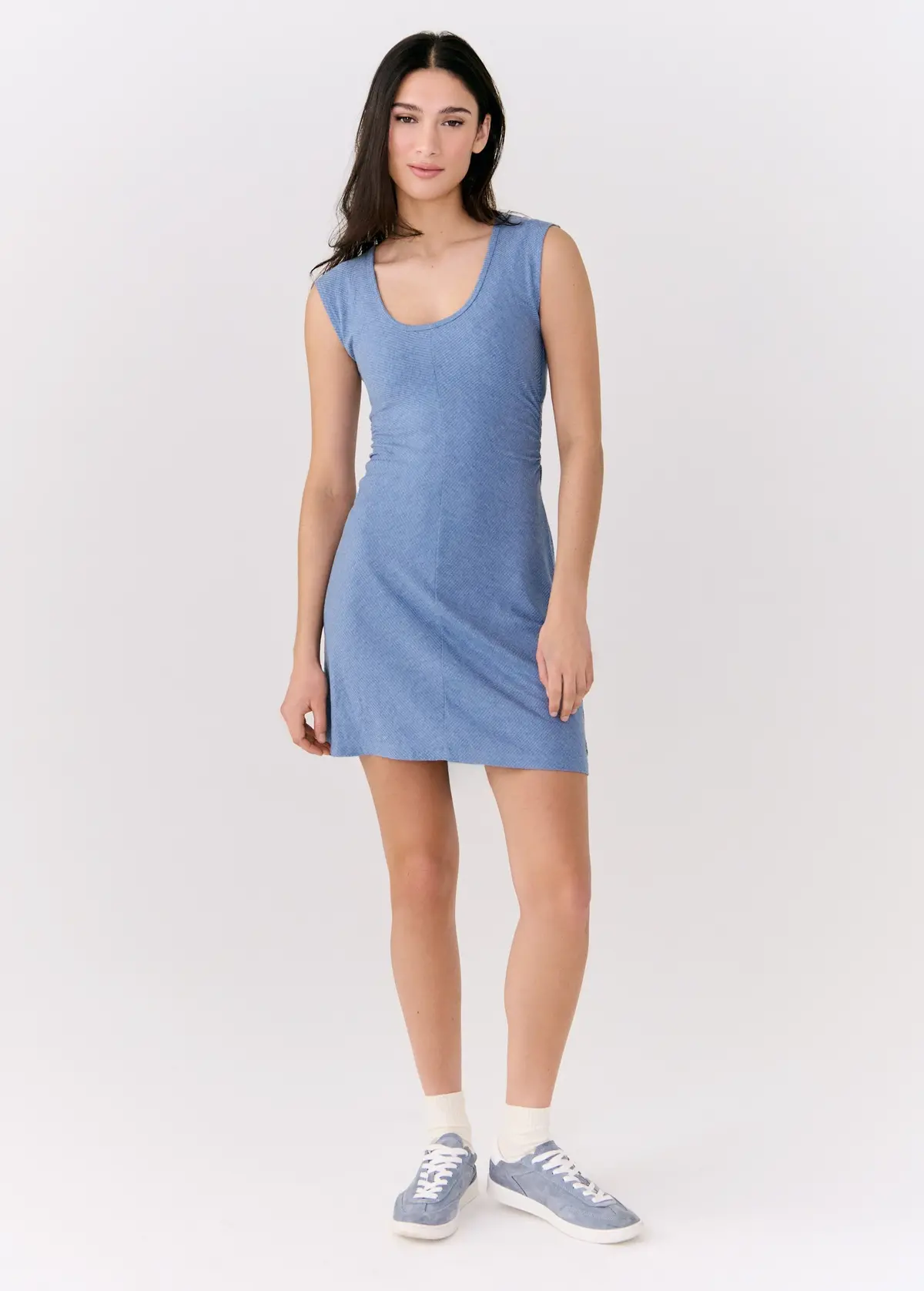 Traverse Ruched Short Sleeve Dress 1